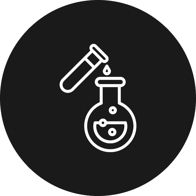 mixing chemical vector icon can be used for chemistry iconset