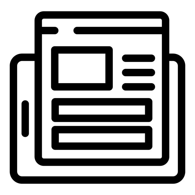 Mobile app development process with software interface design on screen