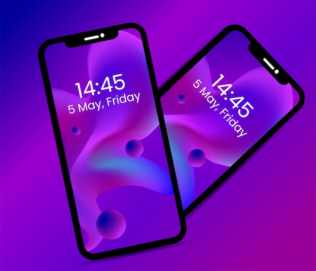 Mobile phone wallpaper design
