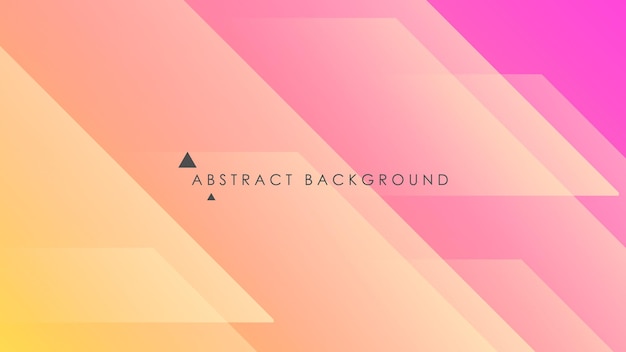 Modern Abstract Background Tilt Diagonal Lines and Orange Pink Gradient Color