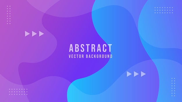 Modern abstract blue background with wave shapes