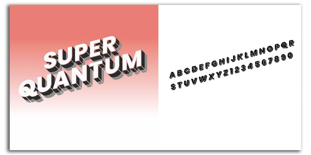 modern abstract font set of alphabet text design
