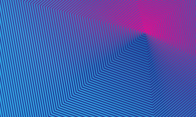 Modern abstract geometric lines colorful background