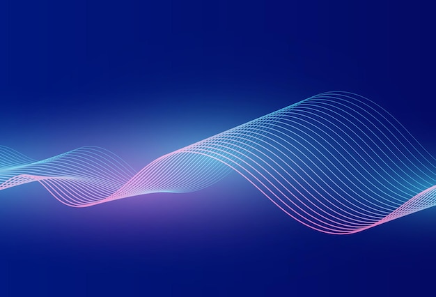 modern abstract wave line particle technology backgroundtrendyabstract backgroundsmooth pink an