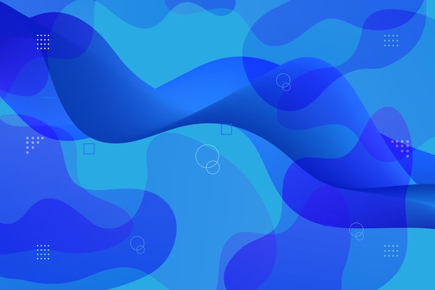Modern and trendy abstract colorful gradient wave dot background