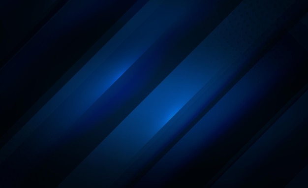 Modern Blue Gradient Studio Banner Design with Dark Vignette