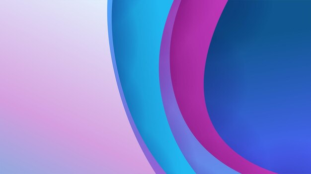 Modern blue pink dynamic wave stripes colorful abstract geometric design background for business card presentation brochure banner and wallpaper