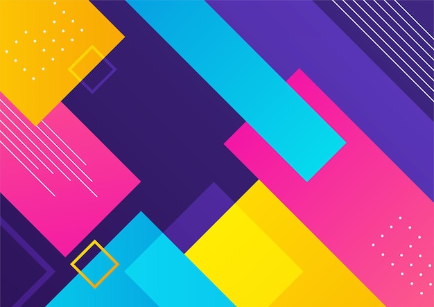Modern bright vector colorful background for poster brochure card or flyer Abstract colorful background texture