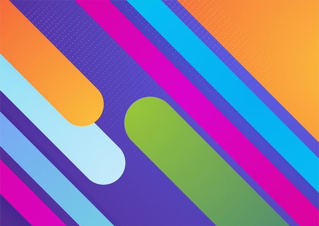 Modern colorful blue abstract geometric background Tech with square triangle circle and geometric shapes Vector abstract graphic design banner pattern background template