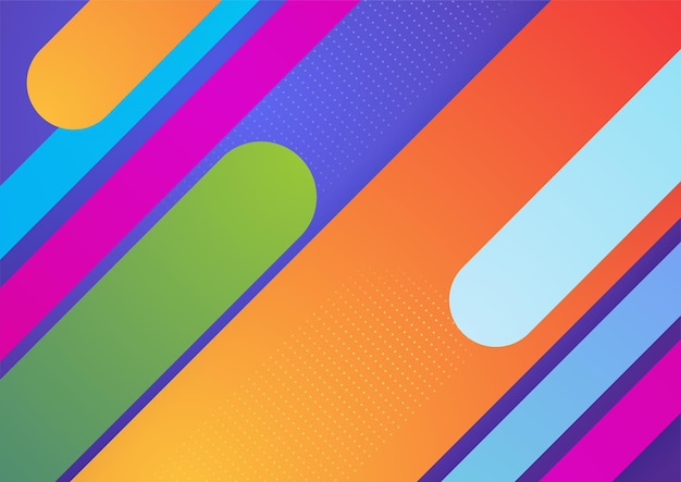 Modern colorful blue abstract geometric background Tech with square triangle circle and geometric shapes Vector abstract graphic design banner pattern background template