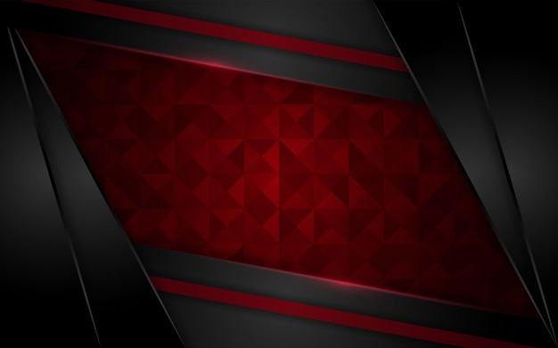 modern dark red combination with black background with texture effect overlap layer design