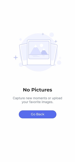 Modern design concept of no picture images