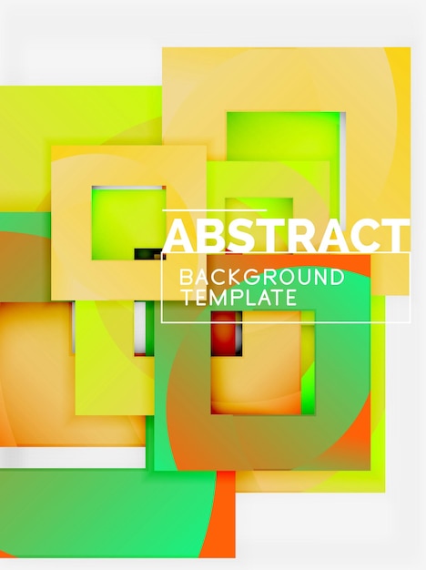 Modern geometric abstract background