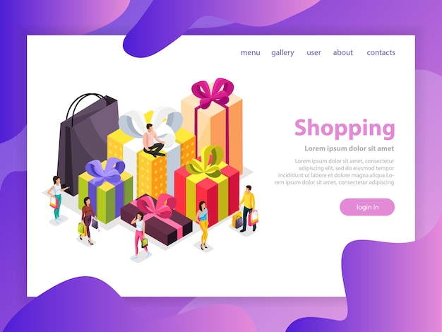 modern isometric design vector illustration for web page and mobile site development