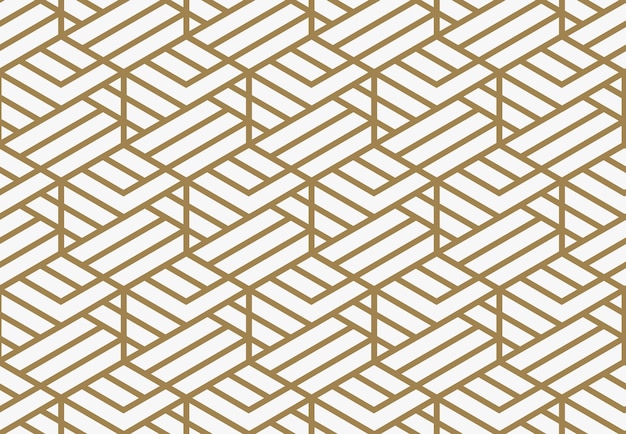 Modern Luxury stylish geometric textures with lines seamless patterns