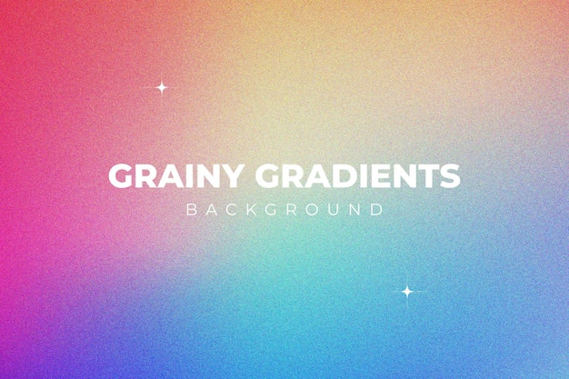 Modern vibrant colorful grainy gradient texture background