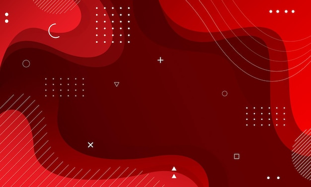 Moderní pozadí s gradient dynamickými tvary