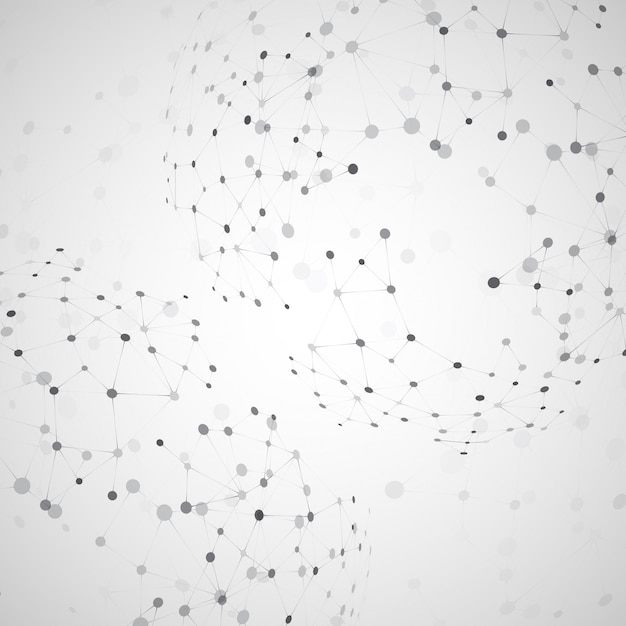 Molecular structure, network connection