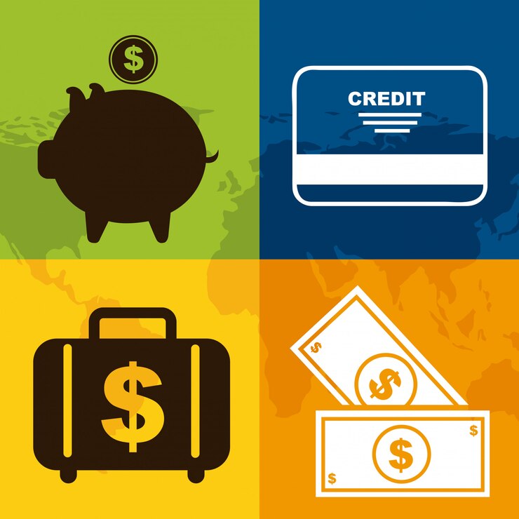 Vektor money design 