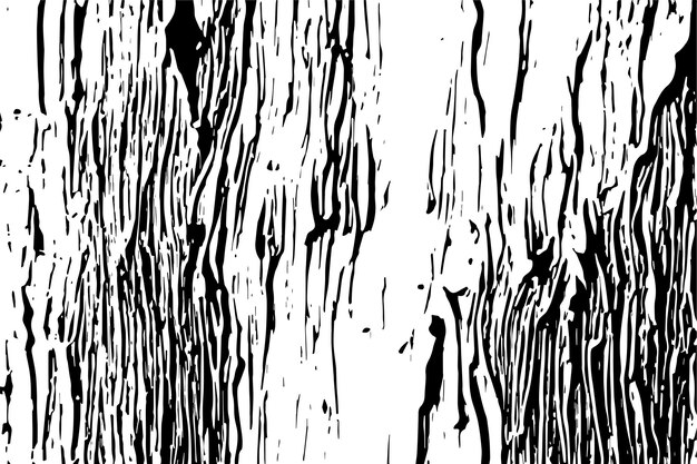 monochrome black paint grungy rough texture on white background