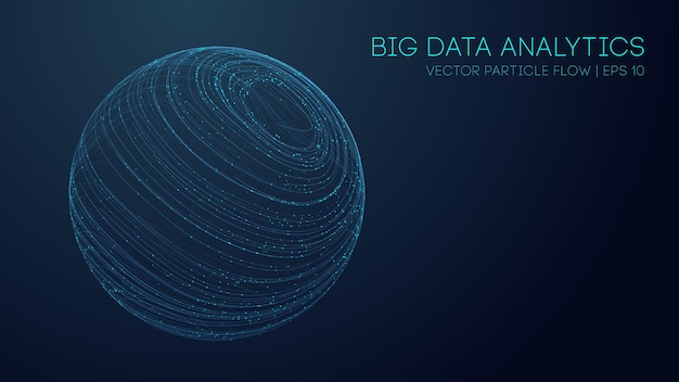 music abstract background blue data technology abstract futuristic illustration big data visualization eps 10