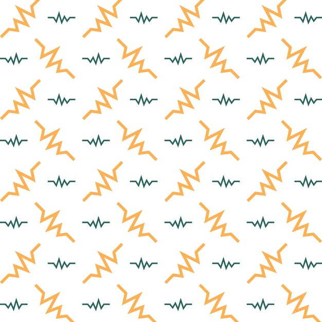 Music sound brilliant trendy multicolor repeating pattern vector illustration background