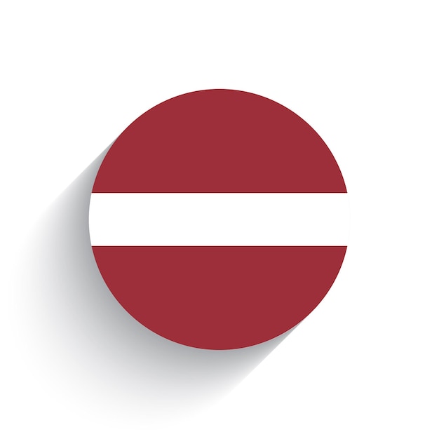 national flag of latvia icon vector illustration isolated on white background