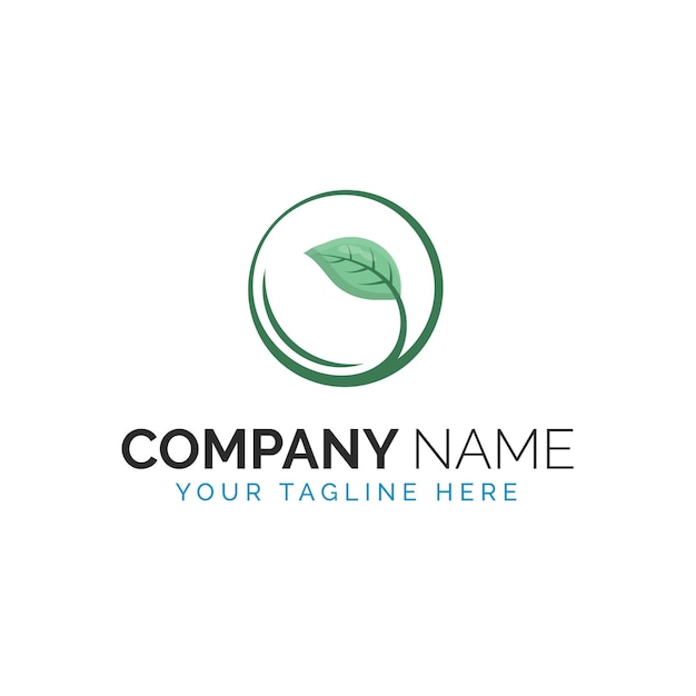 Natural Leaf Minimal Logo