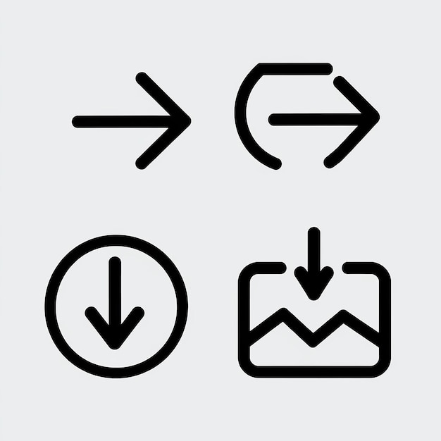 Navigation icons