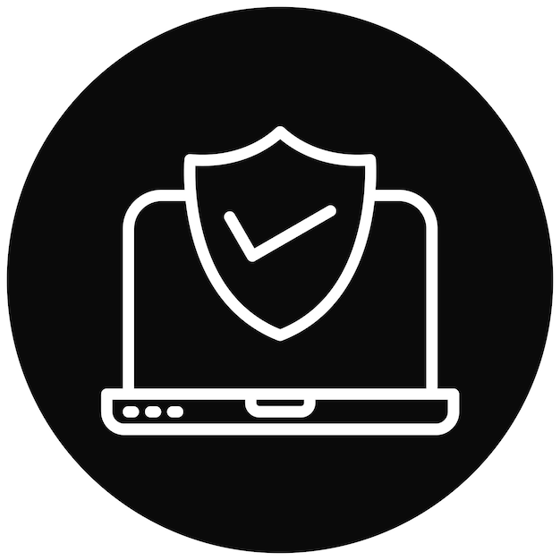 Network Authentication vector icon illustration of Networking iconset