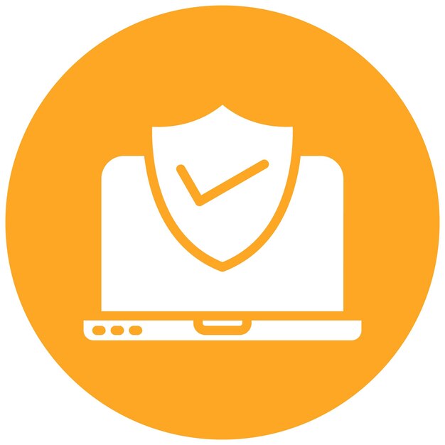 Network Authentication vector icon illustration of Networking iconset