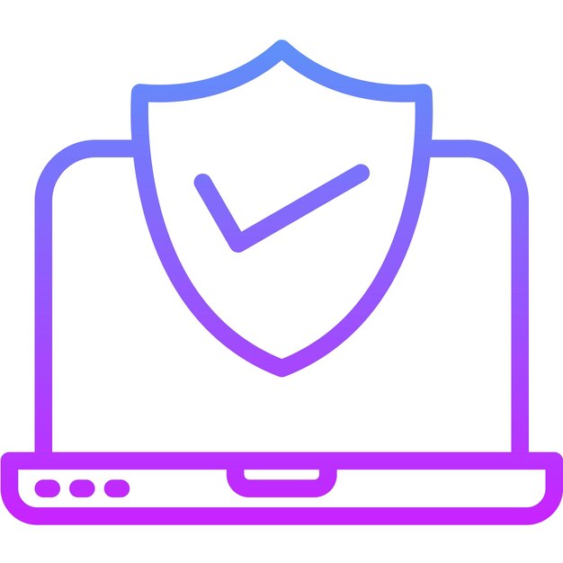 Network Authentication vector icon illustration of Networking iconset