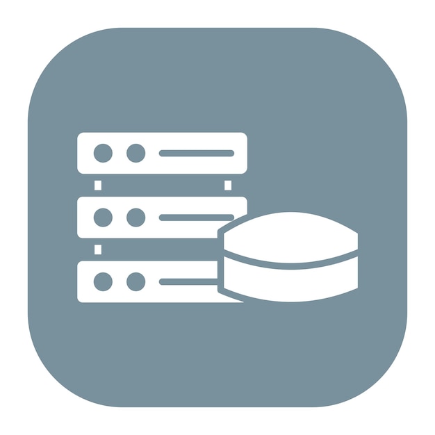 Network Data Storage Icon