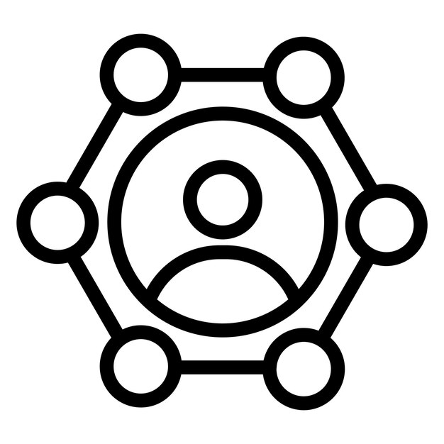 Network Efficiency Vector Illustration