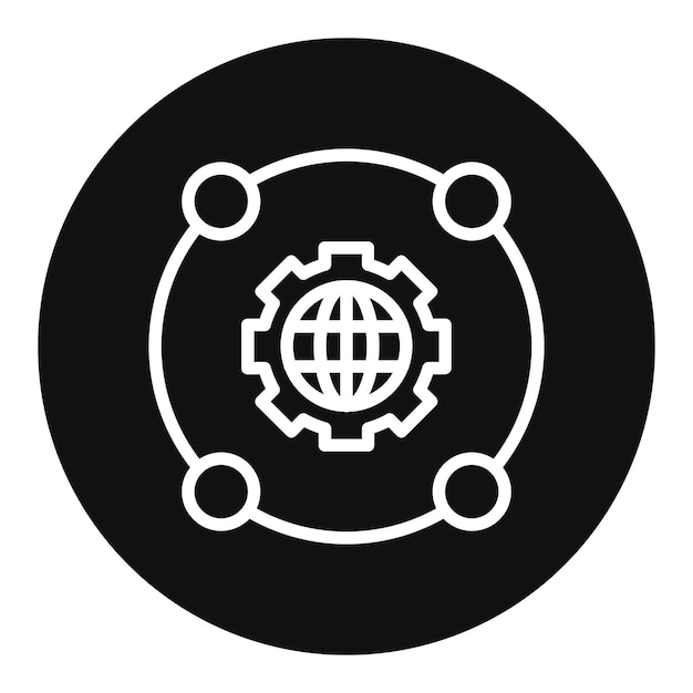 Network Integration icon vector image Can be used for Networking