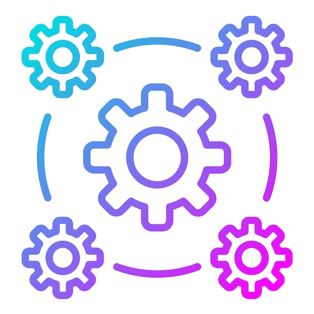 network interoperability vector icon can be used for networking iconset