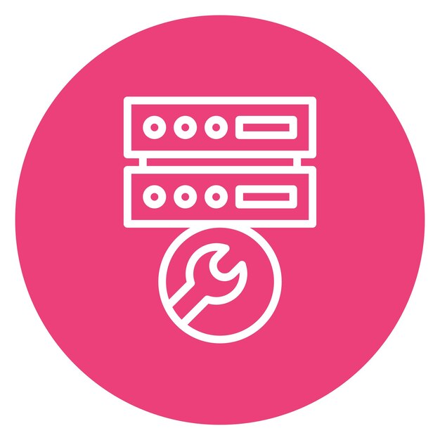 Network Maintenance icon vector image Can be used for Networking