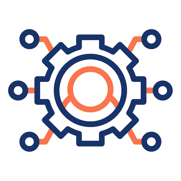 Network Optimization Icon