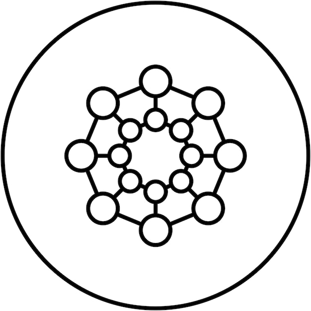 Networking icon vector image Can be used for Sales
