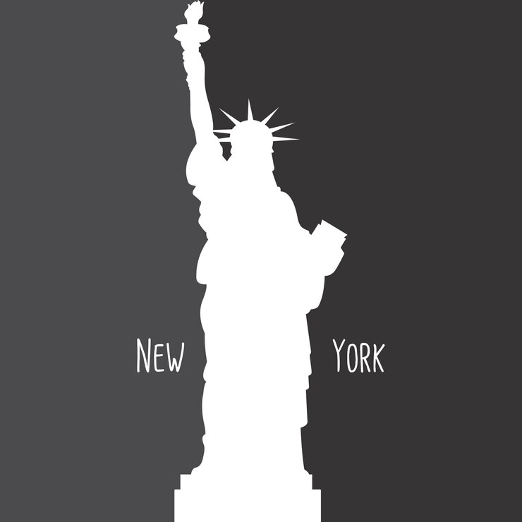 Vektor new york city travel sticker vector illustration