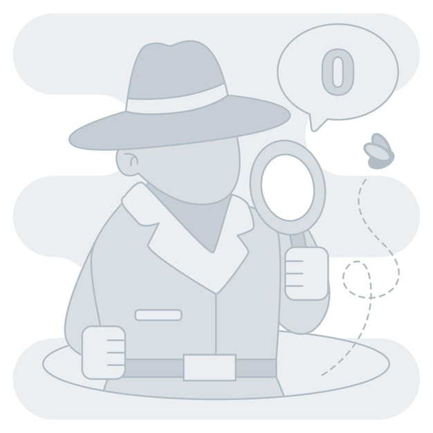 no result found illustration perfect for user interface uiux project