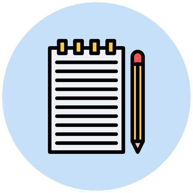 Notes icon vector image Can be used for Trading