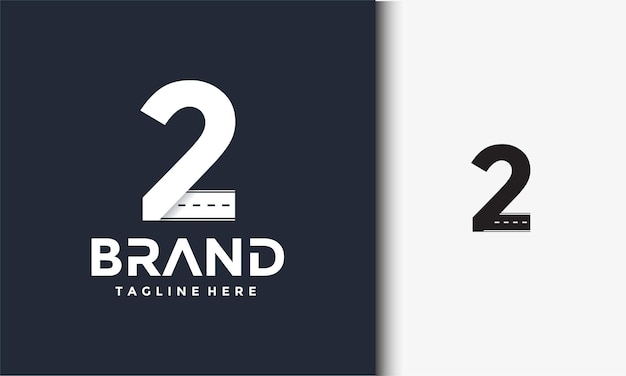 number 2 highway logo