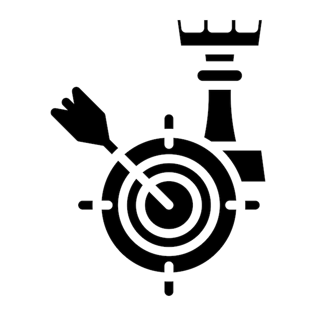 objective statement icon vector image can be used for curriculum vitae
