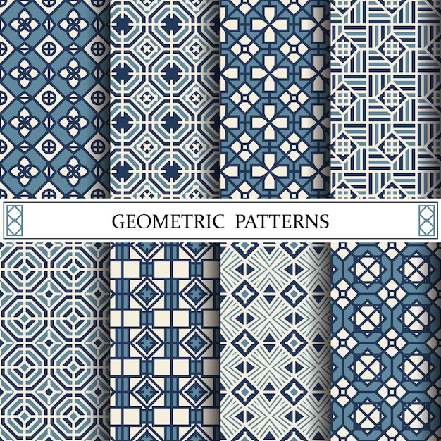 octagon geometric vector pattern for web page background