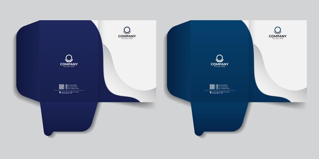 Office and business stationery report cover template Office file folder for your business documents