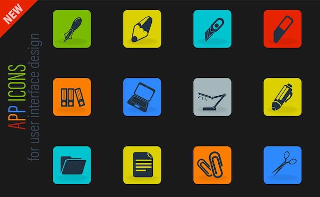 Office simply icons