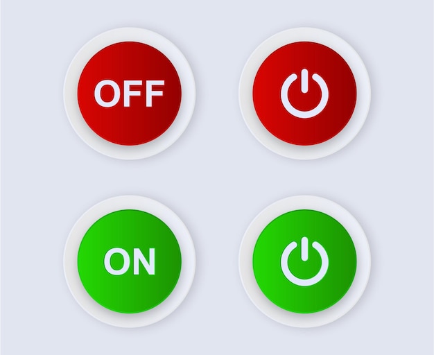 on and off button  switch power buttons