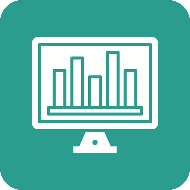 Online Bar Chart icon vector image Can be used for ECommerce