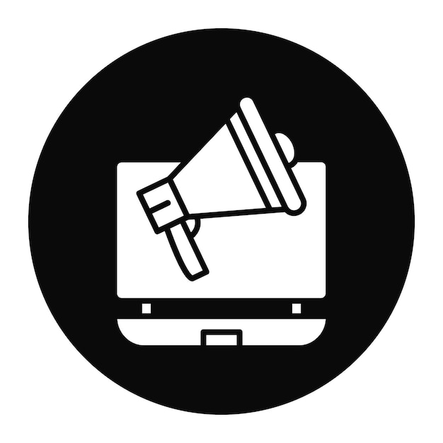 Online Marketing Vector Illustration